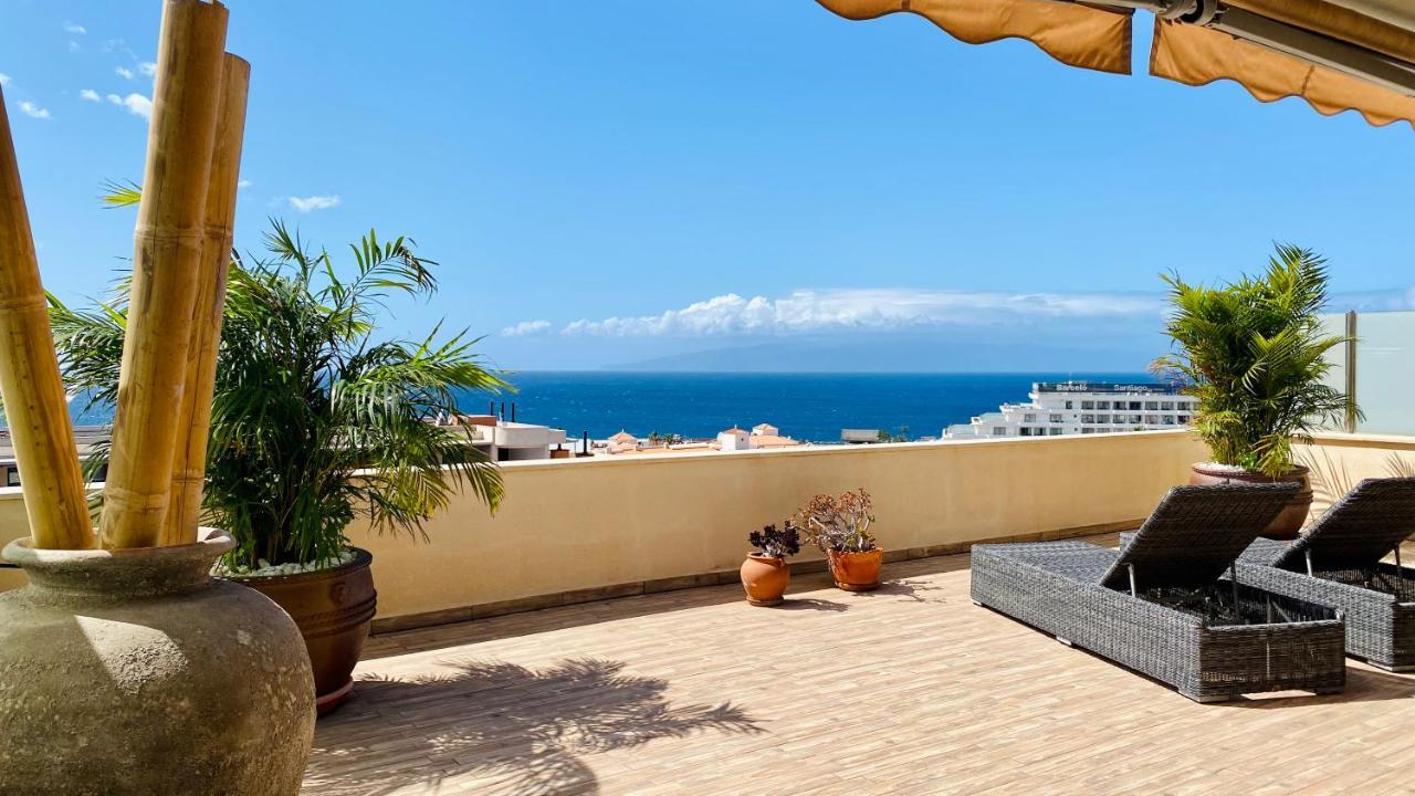 Penthouse Apartment Zentral Und Ruhig Gelegen Puerto de Santiago  Ngoại thất bức ảnh