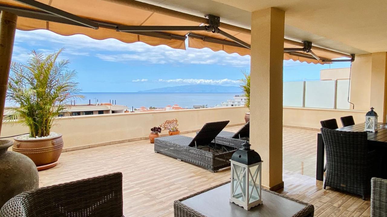 Penthouse Apartment Zentral Und Ruhig Gelegen Puerto de Santiago  Ngoại thất bức ảnh